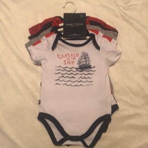 Brand new Nautica baby boy bodysuit